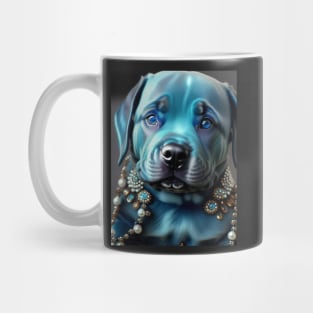 Gorgeous Blue Staffy Puppy Mug